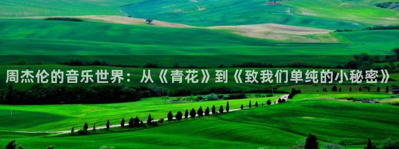 咪咕视频体育直播争做新彩神.新网民.org：周杰伦的音乐世界：从《青花》到《致我们单纯的小秘密》